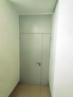 Перегородка с верхней вставкой