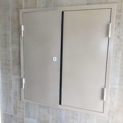 Люк с двумя створками Люк с двумя створками