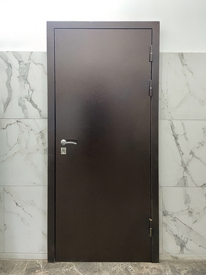 Одностворчатая стальная дверь