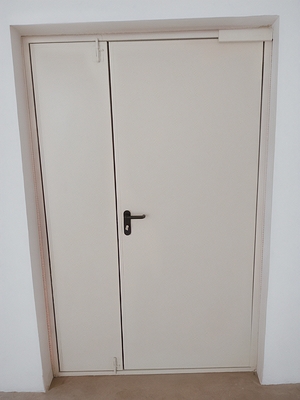 Пожаростойкая полуторная дверь